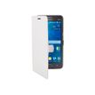 Muvit Made in Paris Slim Folio Luxe - Protection à rabat pour Samsung Galaxy Grand Prime - blanc