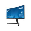 4948570118700-iiyama ProLite XCB3494WQSN-B1 - écran LED 34" - incurvé - HDR-Angle droit-2