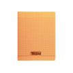 Calligraphe 8000 - Cahier polypro 24 x 32 cm - 96 pages - petits carreaux (5x5 mm) - orange