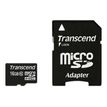 Transcend - Carte mémoire 16 Go - Class 10 - micro SDHC UHS-I