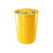 3462159013510-Mailroom by CEP - 3 Poubelles kit de tri sélectif - 40 L - jaune/bleu/noir-Avant-1