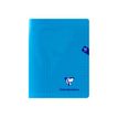 3329683237518-Clairefontaine Mimesys - Cahier polypro 17 x 22 cm - 48 pages - grands carreaux (Seyes) - bleu-Avant-0