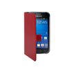 Muvit Made in Paris Slim Folio Luxe - Protection à rabat pour Samsung Galaxy Trend 2 Lite - rouge