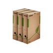 Esselte Eco - boîte archive - dos 8 cm - marron 100% recyclé