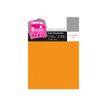 8715119761019-Pickup - Carton de lin - A4 (210 x 297 mm) - 215 g/m² - 10 feuilles - orange-Avant-0