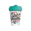 4260375689415-Kiub Bambou Chic - Mug Bamboo Cup - 420 ml - Girl power-Avant-0