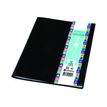 3386177009921-Agenda Clementina Frog - 1 semaine sur 2 pages - 21 x 27 cm - noir-Angle gauche-0