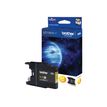 4977766694070-Brother LC1280XL - jaune - cartouche d'encre originale-Angle droit-0