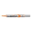 Pentel MAXIFLO - Pack de 12 marqueurs effaçables - pointe ogive - orange