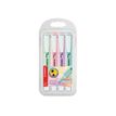 STABILO Swing cool Pastel - Pack de 4 surligneurs - couleurs assorties
