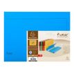 3130632469726-Exacompta Forever - 10 Paquets de 10 Chemises poche - 290 gr - bleu clair-Avant-1