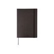 Oberthur Balthazar - Carnet de notes souple A5 - ligné - gris