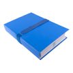 3130632026424-Exacompta - 10 Chemises extensibles à sangle - bleu-Angle gauche-1
