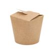 MB Pack - 450 boîtes alimentaires en carton brun - 80 ml - jetable
