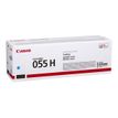 4549292124804-Canon 055H - cyan - cartouche laser d'origine-Angle gauche-3