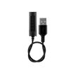 3303170104613-T'nB ACTIV 100M - casque filaire avec micro - mono oreillette - noir-Avant-1