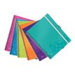 Leitz WOW Be Mobile - Cahier - A4 - 21 x 29,7 cm - 160 pages - Petits carreaux - assortiment de couleurs