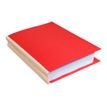 3288587701122-Exacompta Forever - 10 Paquets de 25 Chemises dos toilé - 320 gr - rouge-Angle gauche-2