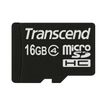 Transcend - Carte mémoire 16 Go - Class 4 - micro SDHC 