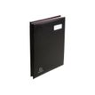 3157406574356-Exacompta Expansé - Parapheur 16 compartiments - noir-Angle gauche-1