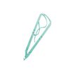 5035393368012-If by Catwalk - Porte-livre pliable - vert menthe-Avant-0
