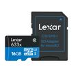 Lexar 633X - carte mémoire 16 Go - Class 10 - micro SDHC UHS-I