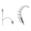 3571211455981-Bigben - câble de charge et de synchronisation USB/Connectique Lightning - 2 m - blanc-Gros plan-1