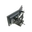 0698833008241-Ergotron DS100 - Pied avec support de fixation pour 2 écrans jusqu'à 24" - noir-Arrière-1