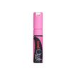 4902778140130-UNI CHALK - Marqueur craie - pointe biseau large - rose neon-Angle gauche-0