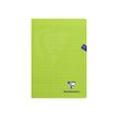 Clairefontaine Mimesys - Cahier polypro A4 (21x29,7 cm) - 96 pages - grands carreaux (Seyes) - vert