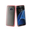 Muvit Crystal Bump - Coque de protection pour téléphone portable - Transparent rose - Samsung Galaxy S7 edge