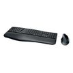 5028252602730-Kensington Pro Fit Ergo - Ensemble clavier et souris sans fil - Azerty - noir-Angle droit-0