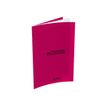 3020120001890-Conquérant Classique - Cahier polypro 17 x 22 cm - 96 pages - grands carreaux (Seyes) - ro-Angle gauche-0