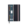 3108724521270-Oberthur Carmen - Carnet de notes souple A6 - ligné - anthracite-Avant-0