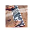 3662313013435-XtremeMac Multi Device - clavier sans fil Azerty pour Mac - ultra plat-Angle droit-1