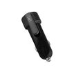 3303170098547-T'nB Xtrem work - chargeur multifonction allume-cigare pour smartphone - 2 USB - noir-Avant-0