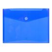 Exacompta - 5 Pochettes enveloppes à scratch - A4 - bleu translucide