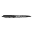 Pilot Frixion Ball - Roller effaçable - 0,7 mm - noir