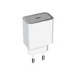 3571211460565-BigBen Connected - chargeur secteur pour smartphone avec cable 1,2 m - USB-C - blanc - 20W-Angle gauche-0