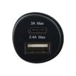 Bigben Connected - Chargeur allume-cigare - 3A - USB/USBc
