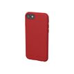 3571211427148-Just Green - Coque de protection souple pour Iphone SE (2020)/8/7/6S/6 - rouge-Arrière-1