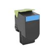 Lexmark 802X - cyan - cartouche laser d'origine