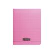 Calligraphe 8000 - Cahier polypro A4 (21x29,7 cm) - 96 pages - grands carreaux (Seyes) - rose
