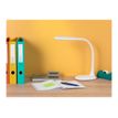 3595560014675-Unilux - Lampe de bureau Lucy - LED - blanc-Droite-3