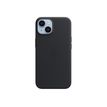 0194253345244-Apple - coque de protection en cuir avec MagSafe pour iPhone 14 - noir-Avant-0