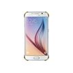 Samsung Clear Cover EF-QG920B - Coque de protection pour Galaxy S6 - or