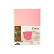 3288587701030-Exacompta Forever - 10 Paquets de 25 Chemises dos toilé - 320 gr - rose-Avant-1