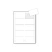 4004360995064-Sigel - Papier pour 100 cartes de visite 85 x 55 mm - 250 g/m² - 10 feuilles-Avant-1