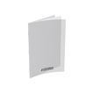 Conquérant Classique - Cahier polypro 24 x 32 cm - 96 pages - petits carreaux (5x5mm) - transparent