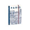 Quo Vadis Doctor Paper - Carnet de notes à élastique 10 x 15 cm - ligné - Paris